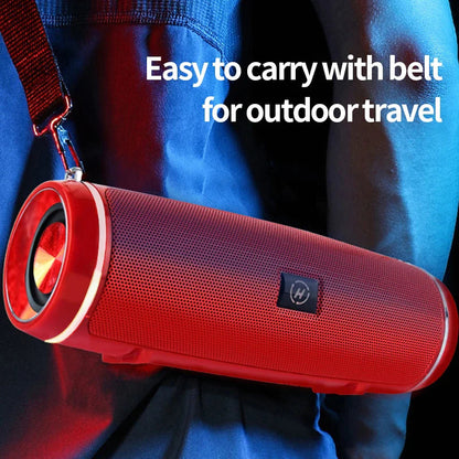 Bluetooth 5.1 Speaker Wireless Waterproof Outdoor Stereo LOUD Bass USB/TF Strap