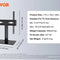 TV Stand Mount Swivel Tall TV Stand for 32-55/ 65/ 85 Inch TV Height Adjustable Portable Floor TV Stand Max VESA 600X800Mm