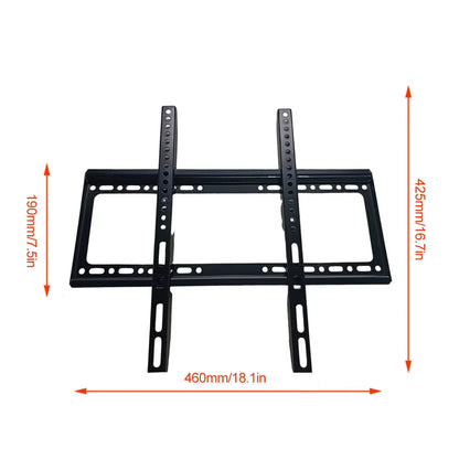 26-63Inch Flat Panel TV Frame Adjustable TV Mount Monitor Holder with Level Low Profile Flat TV Wall Mount for LCD LED TV Screen