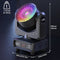 150W High Brightness Moving Head Light COB+LED RGBW 4In1 Stage Effect Lighting Rotating DMX512 for DJ Party Wedding Disco