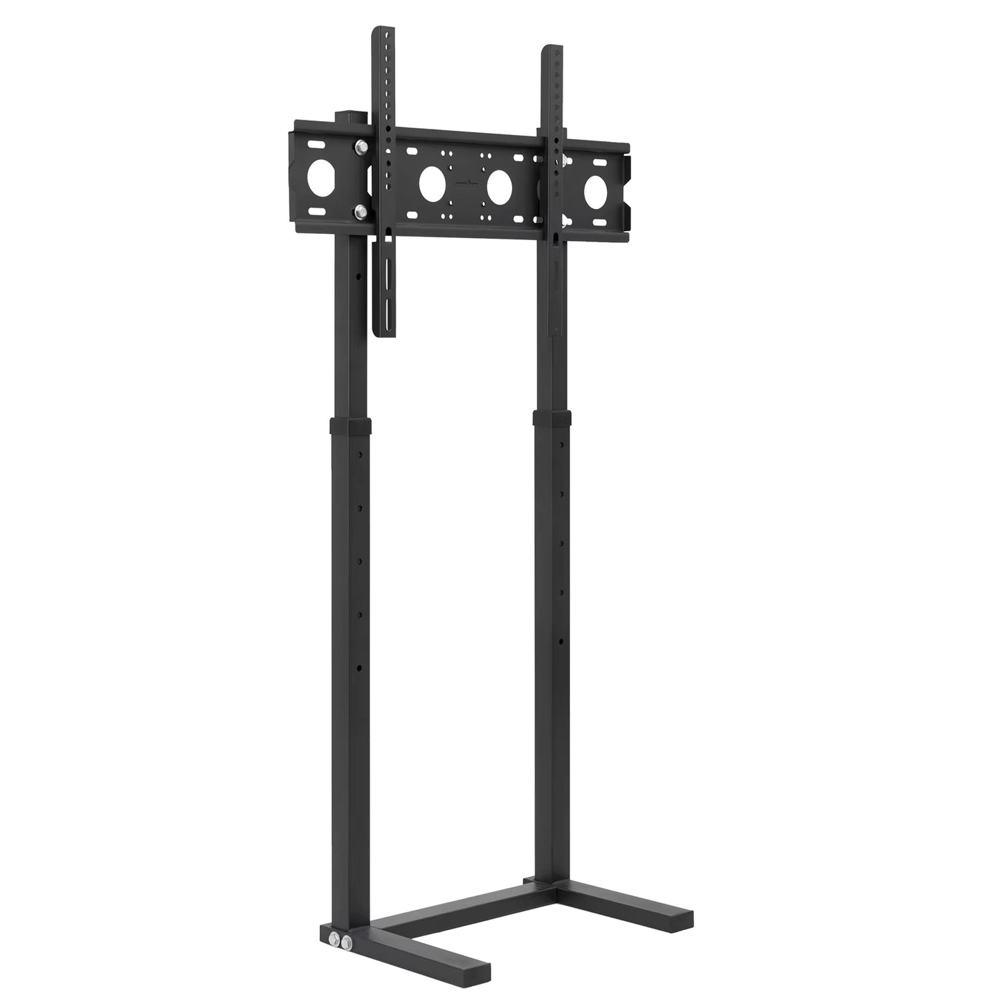 TV Floor Stand Tall TV Mount Bracket Height Adjustable Free Standing for 32”-65” Flat Panel LED LCD Screens