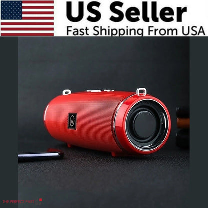 Bluetooth 5.1 Speaker Wireless Waterproof Outdoor Stereo LOUD Bass USB/TF Strap