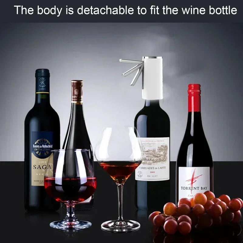 Smart Quantitative Alcohol Dispenser Professional High End Whiskey Pump Dispenser Liquor Pump Adjustable Foldable Wine Decanter