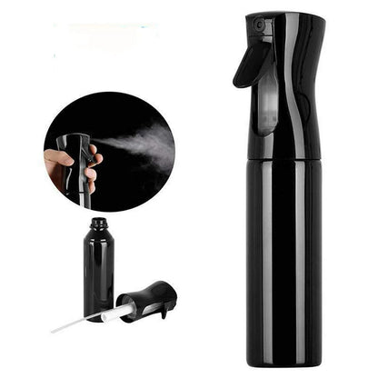 Continuous Mist Hair Spray Bottle Barber Water Sprayer Salon Plant Mister Tools