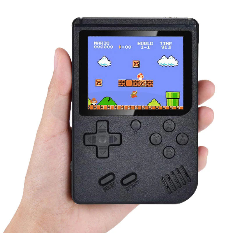 Built-In Retro Games Portable Game Console- USB Charging