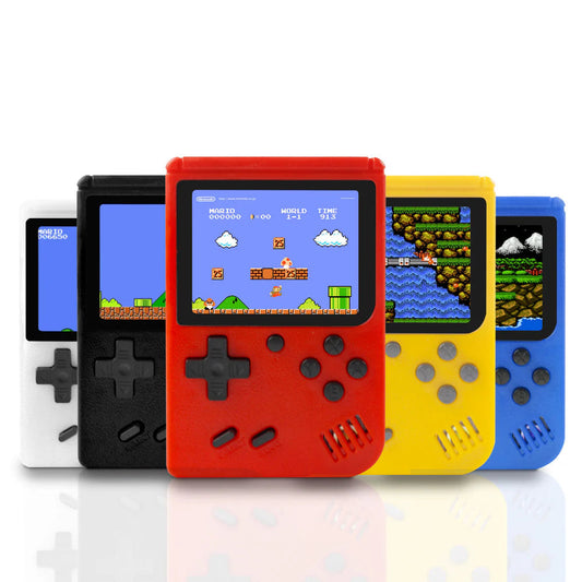 Built-In Retro Games Portable Game Console- USB Charging