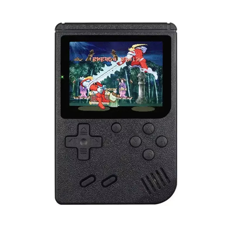 Retro Portable Mini Handheld Video Game Console 8-Bit 3.0 Inch Color LCD Kids Color Game Player Built-In 400 Games