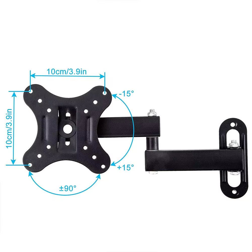 Mount Bracket Adjustable TV Screen Holder TV Frame Support for 10-27 Inches TV